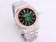 Copy Audemars Piguet Royal Oak Jumbo Extra Thin Green Dial Watch Rose Gold  (4)_th.jpg